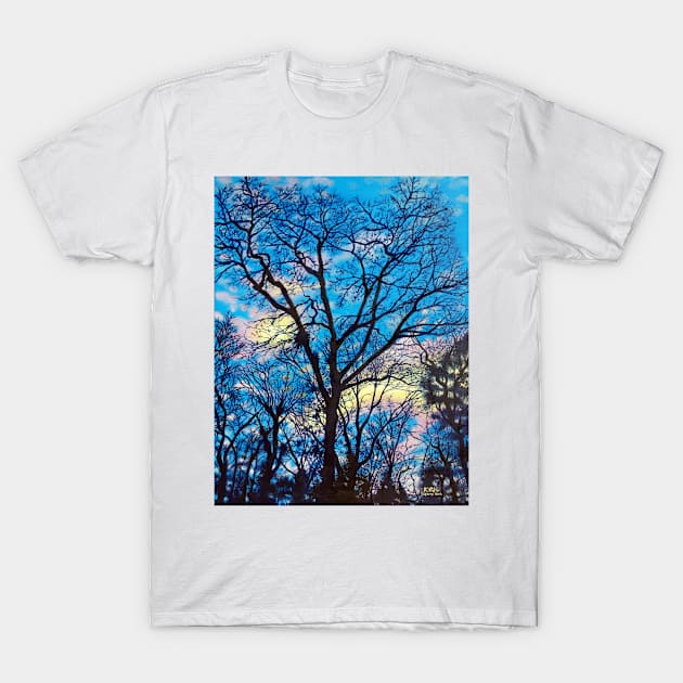 'EVENING TREES' T-Shirt by jerrykirk